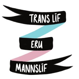 Límmiði – Trans líf eru mannslíf